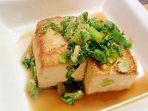 ☆麺つゆで簡単豆腐ステーキ☆